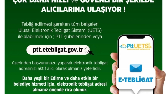 EDİRNE BELEDİYESİ’NDE DİJİTAL DÖNÜŞÜM DEVAM EDİYOR